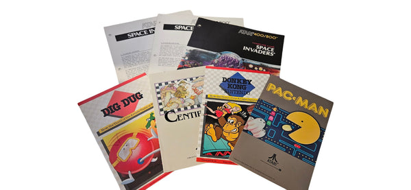 Anleitungen für Atari Computer Komponente und Spiele. /  Atari 600 / 800 XL
