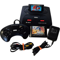 Sega Mega Drive II Konsole mit Controller + 2 Spiele