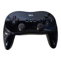 Wii - Original Nintendo Wii Classic Controller Pro Schwarz