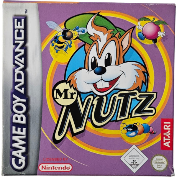 Mr Nutz- Gameboy Advance- GBA