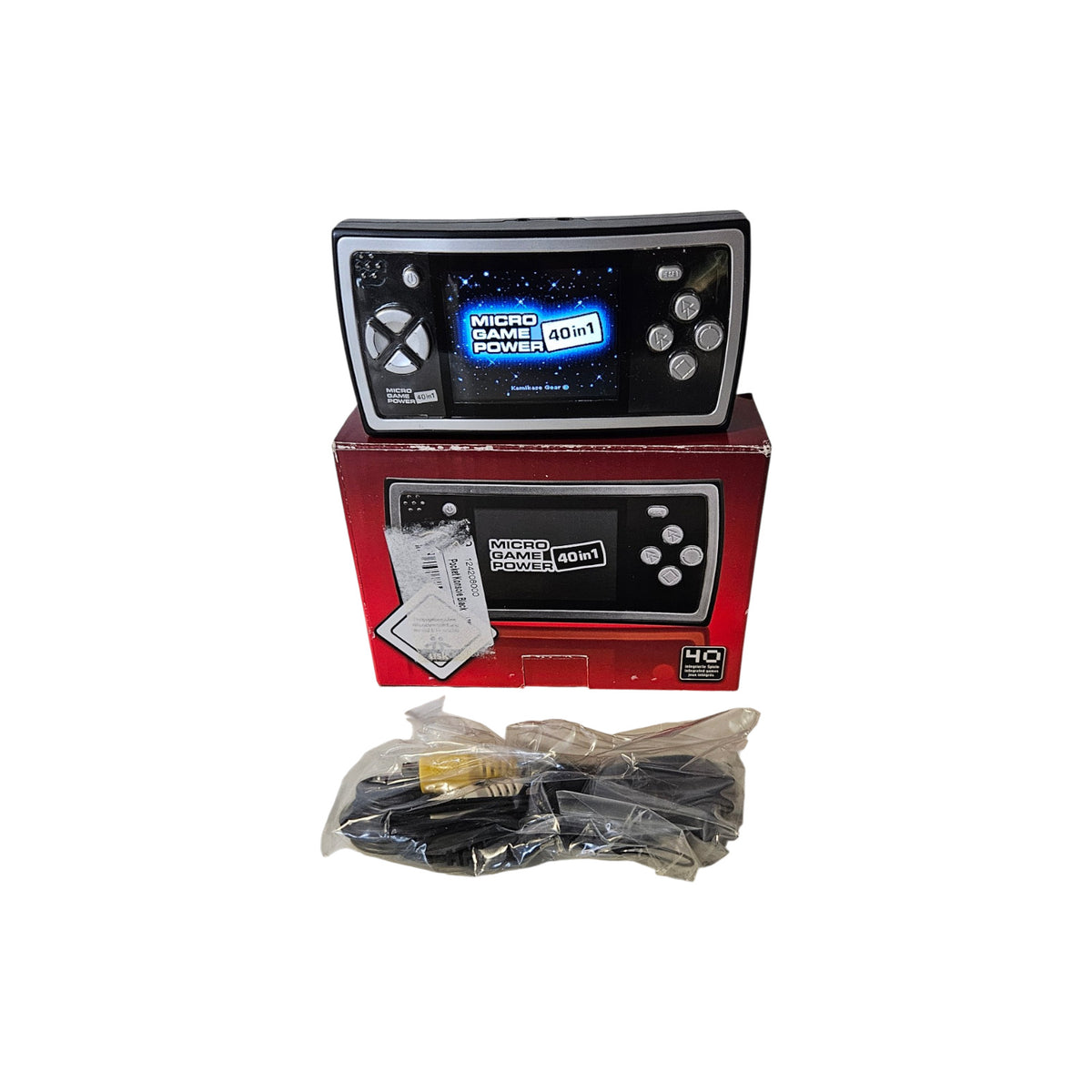 Micro Game Power Handheld  -  40 Spiele  Black Edition - OVP