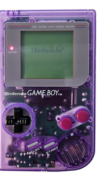 Game Boy Konsole - Gelb - Transparent Lila - Nintendo GB Handheld
