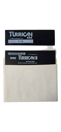 Turrican I + II - Nur Diskette - Commodore 64/128 / C64 - C128