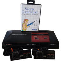 Sega Master System Konsole - Powerbase + Controller + Spiel