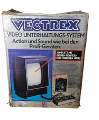 Vectrex Konsole mit Controller und Spiel