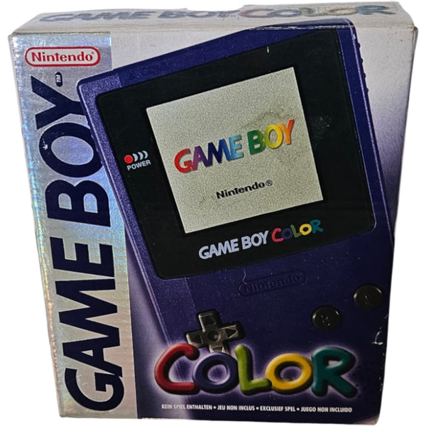 Game Boy Color Konsole - Lila / OVP - Nintendo GBC Handheld