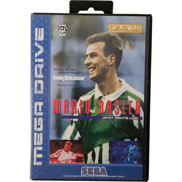 Mario Basler Football   - Sega Mega Drive
