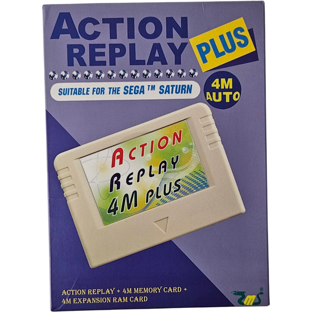 Action Replay 4M Plus- Sega Saturn - OVP