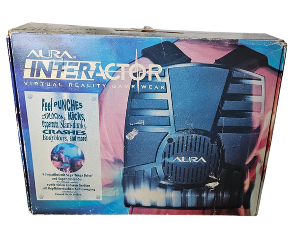 Aura INTERACTOR - Virtual Reality Game Wear für Super Nintendo + Mega Drive - OVP
