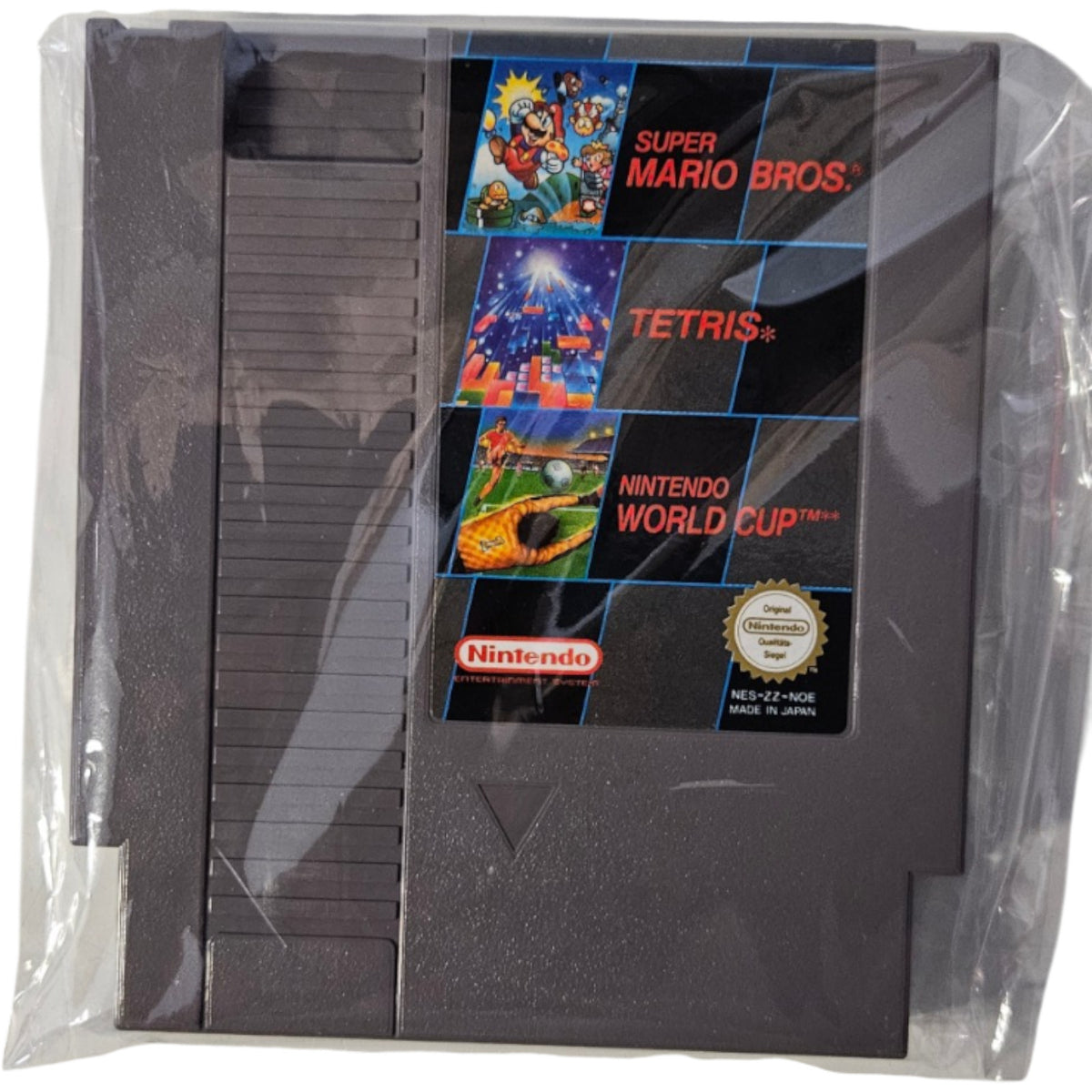 3 in 1 - Super Mario - Tetris - World Cup  - Nintendo NES