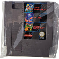 3 in 1 - Super Mario - Tetris - World Cup  - Nintendo NES