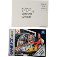 International Superstar Soccer 2000 - Nintendo Game Boy Color / GBC