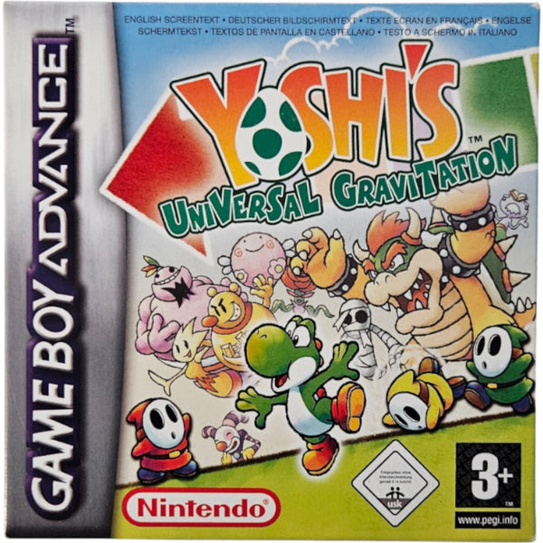 Yoshis Universal Gravitation- Gameboy Advance- GBA