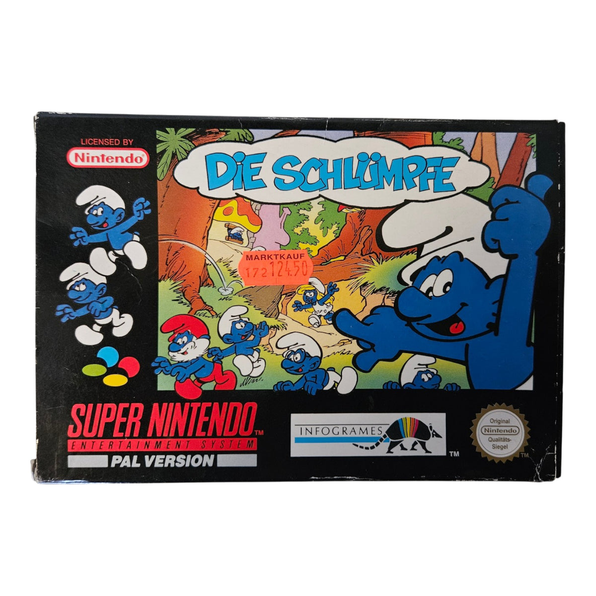 Die Schlümpfe - Super Nintendo - OVP