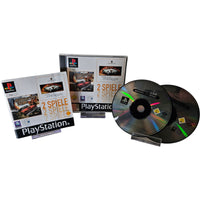 2 Spiele in 1 - Porsche Challenge + Destruction Derby Raw - Playstation - PS1 -