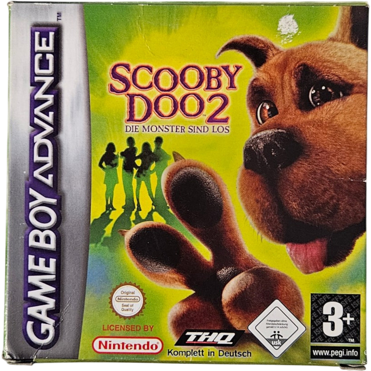 Scooby Doo 2 - Die Monster sind los -  Gameboy Advance- GBA - OVP
