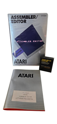 Assembler Editor + Schreiber + Atlantis -  für Atari 400, 800, XL, XE