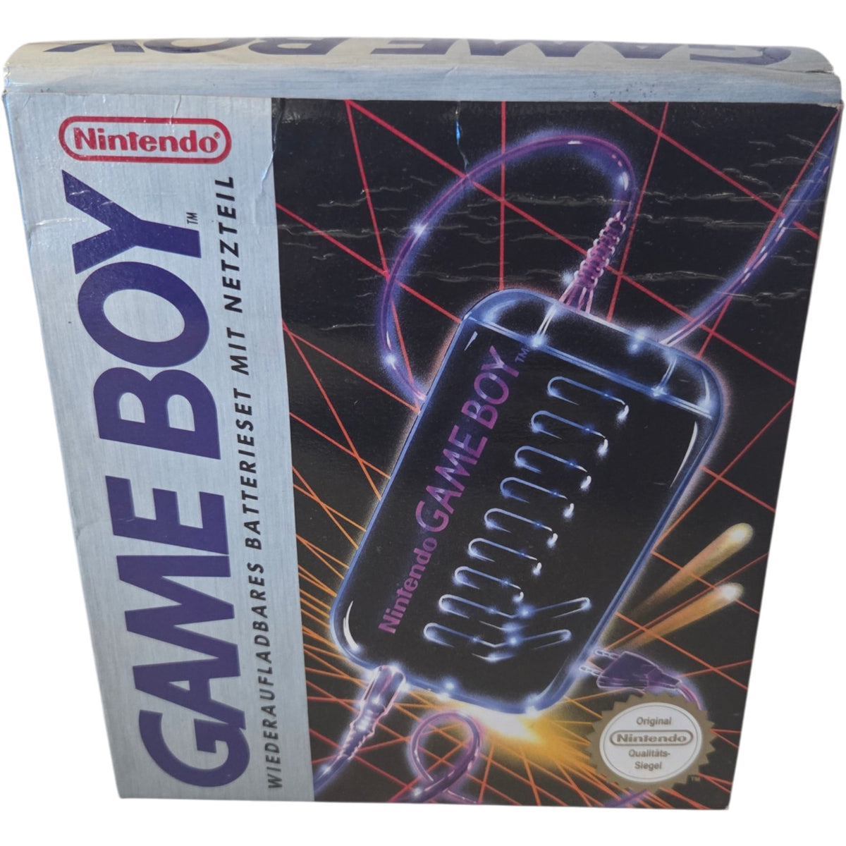 Game Boy - wiederaufladbares Batterie Set mit Netzteil -  OVP - Nintendo GB