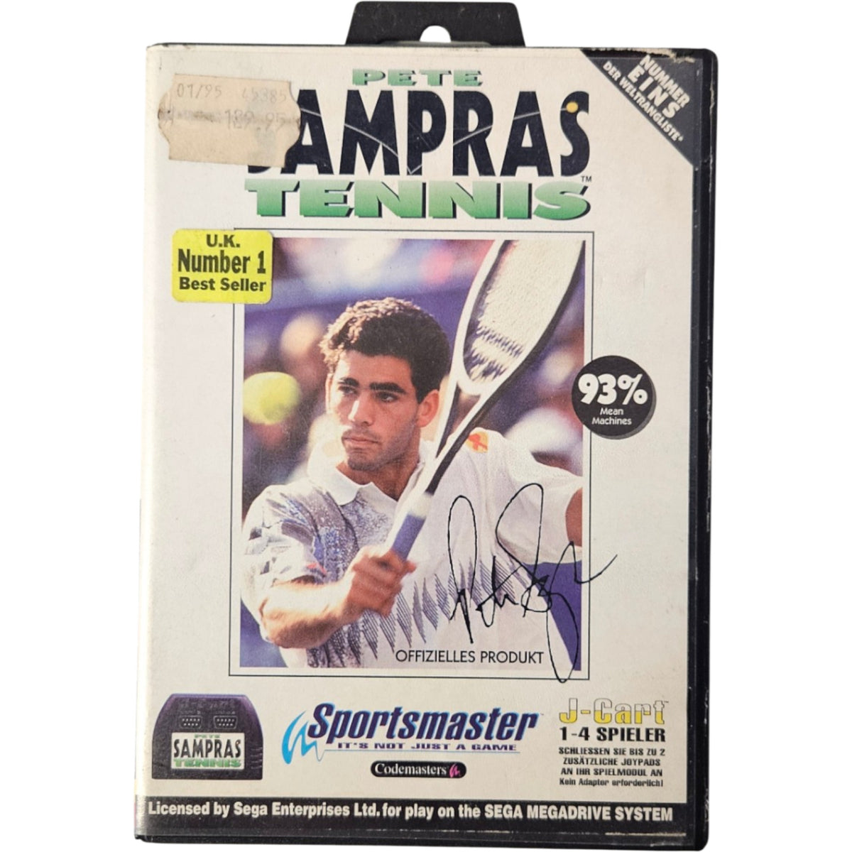 Pete Sampras Tennis  - Sega Mega Drive