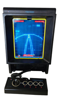 Vectrex Konsole mit Controller und Spiel