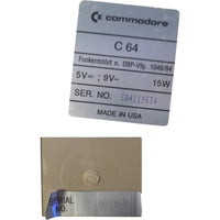 Commodore 64 Computer - Brotkasten