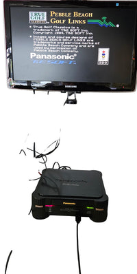 Panasonic 3DO FZ-1 Konsole mit Controller und Spiele