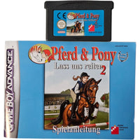 Pferd & Pony - Lass uns Reiten 2 -  Gameboy Advance- GBA - OVP