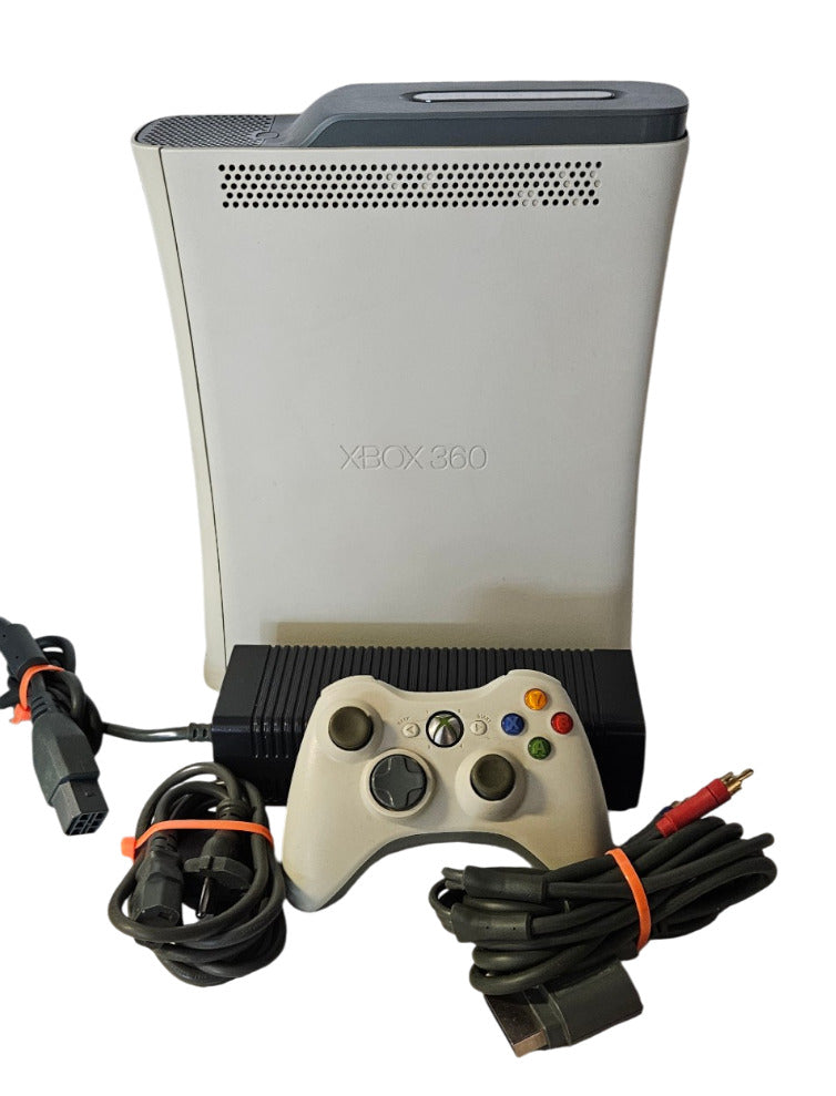Microsoft XBOX 360 Arcade Konsole  - Weiß - Controller